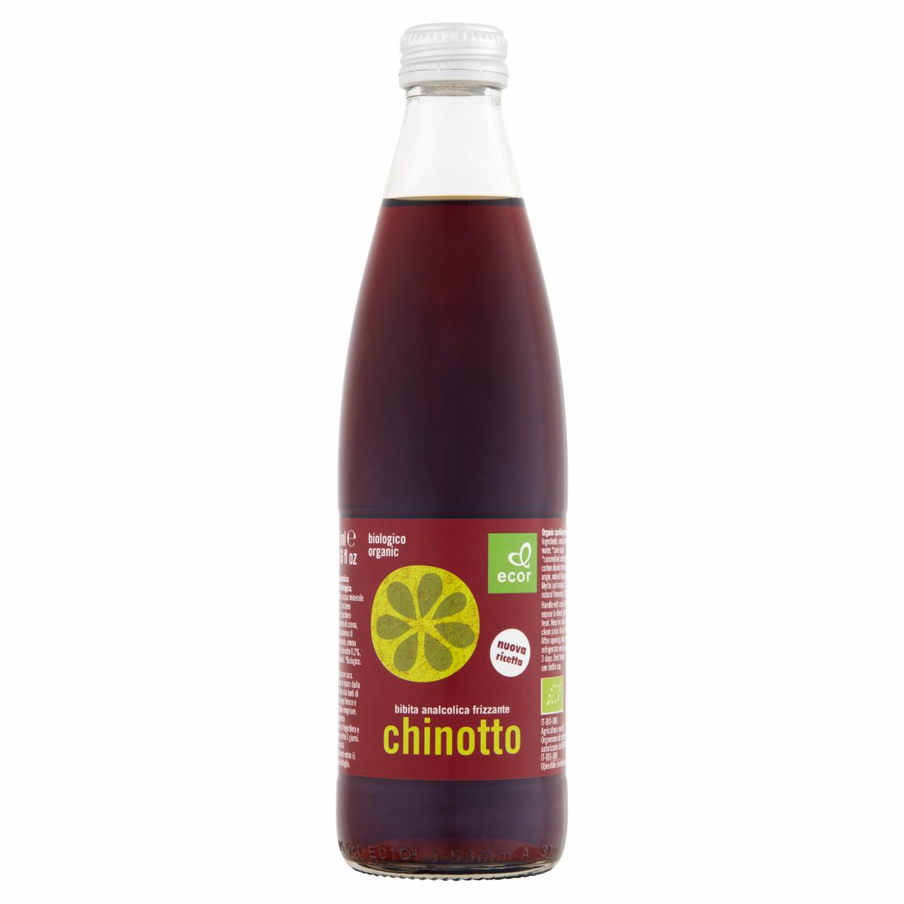 Zdjęcia - Ecor Napój gazowany Chinotto Bio 330 ml