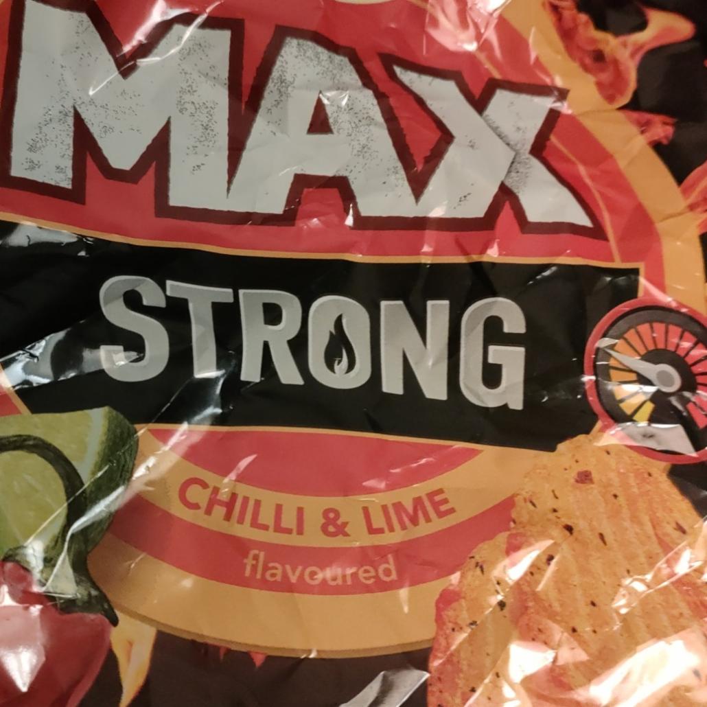 Zdjęcia - Max strong chilli & lime Lay's