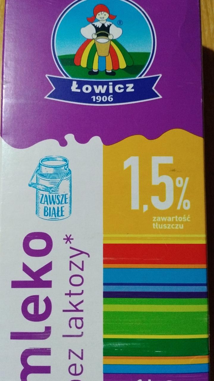 Zdjęcia - Mleko bez laktozy 1,5% Łowicz