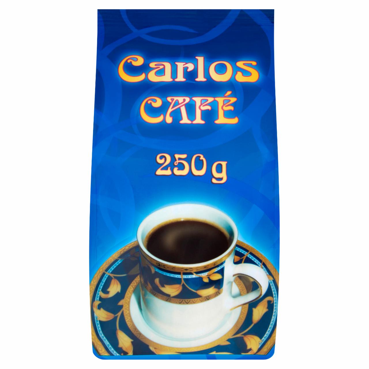Zdjęcia - Carlos Café Kawa naturalna z dodatkiem kawy zbożowej mielona 250 g