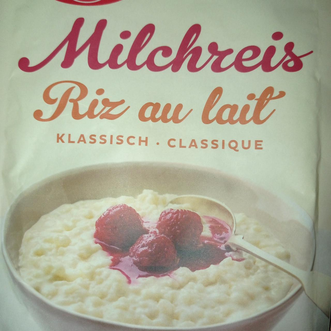 Zdjęcia - Milchreis klassisch Dr.Oetker