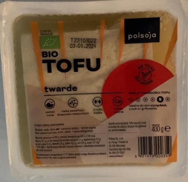 Zdjęcia - Bio Tofu Twarde Polsoja