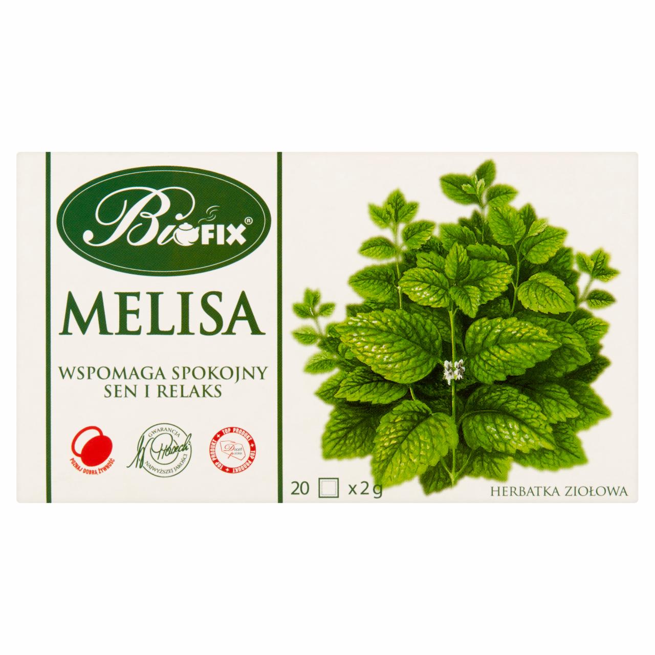 Zdjęcia - Bifix Herbatka ziołowa melisa 40 g (20 x 2 g)