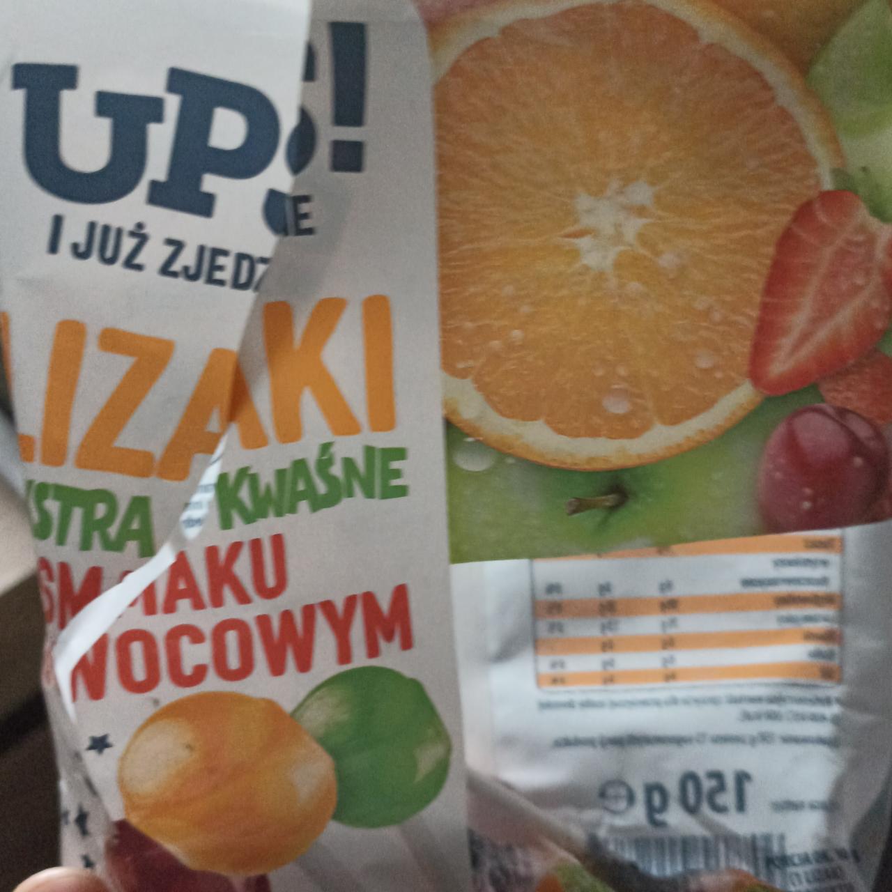 Zdjęcia - ekstra kwaśne lizaki o smaku owocowym UPS!
