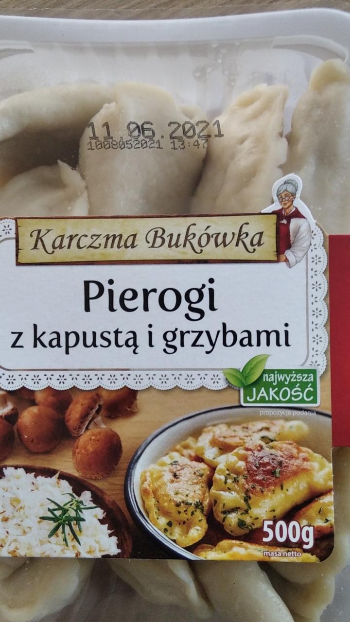 Zdjęcia - Pierogi z kapustą i grzybami Karczma Bukówka