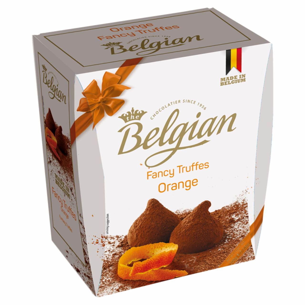 Zdjęcia - The Belgian Trufle z cząstkami pomarańczowymi w kakaowej posypce 200 g