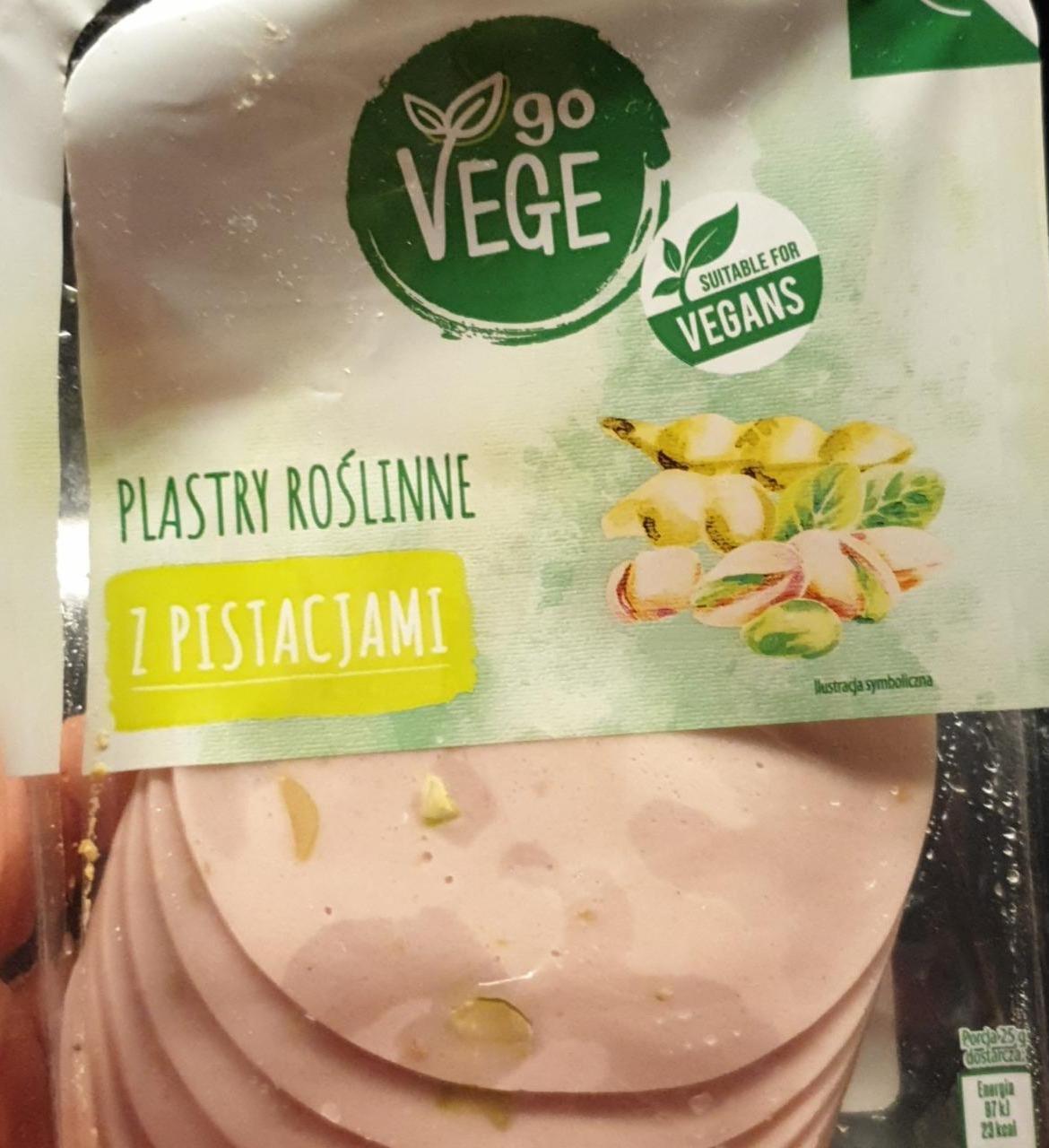 Zdjęcia - Plastry roślinne z pistacjami Go Vege