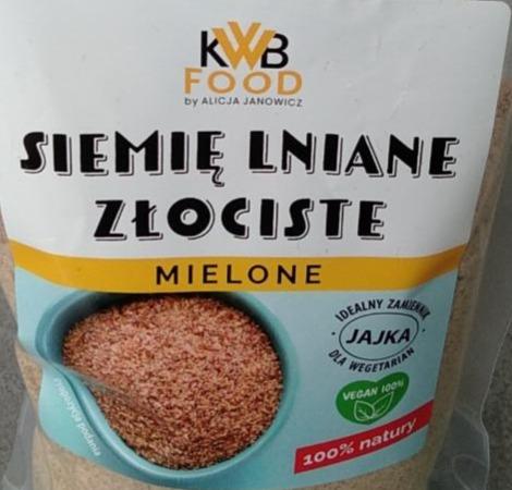 Zdjęcia - Siemię lniane złociste KWB FOOD