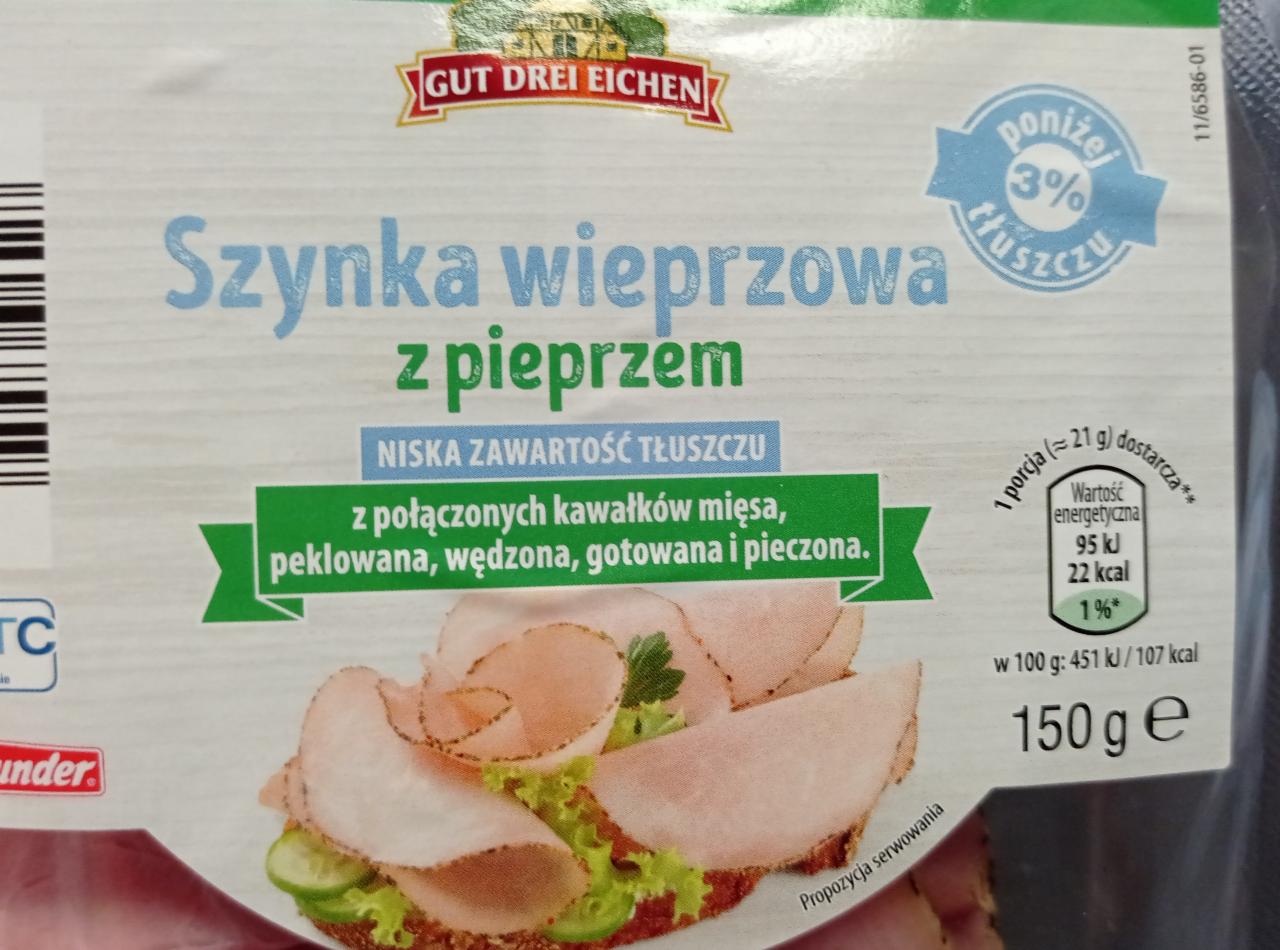 Zdjęcia - szynka wieprzowa z pieprzem GUT DREI EICHEN