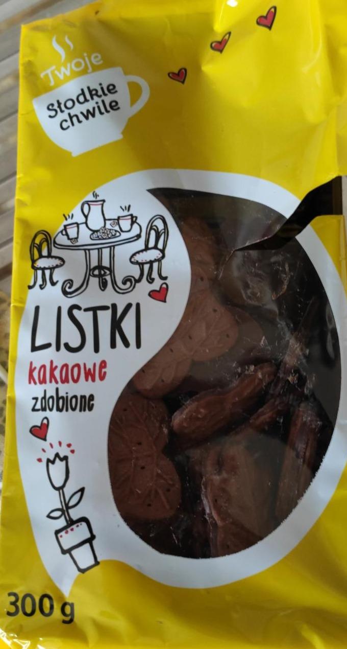 Zdjęcia - Listki kakaowe zdobione Twoje słodkie chwile