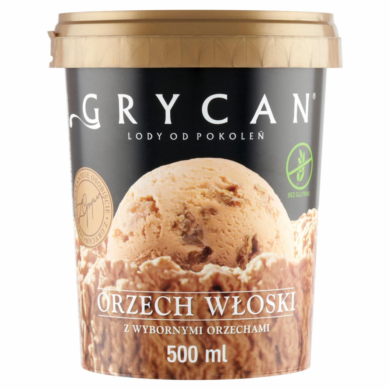 Zdjęcia - Grycan Lody orzech włoski 500 ml