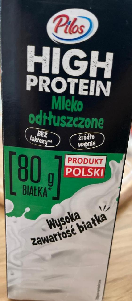 Zdjęcia - High protein Mleko odtłuszczone Pilos