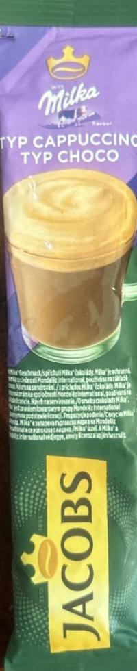 Zdjęcia - Rozpuszczalny napój kawowy z kakao o smaku czekolady Milka Jacobs