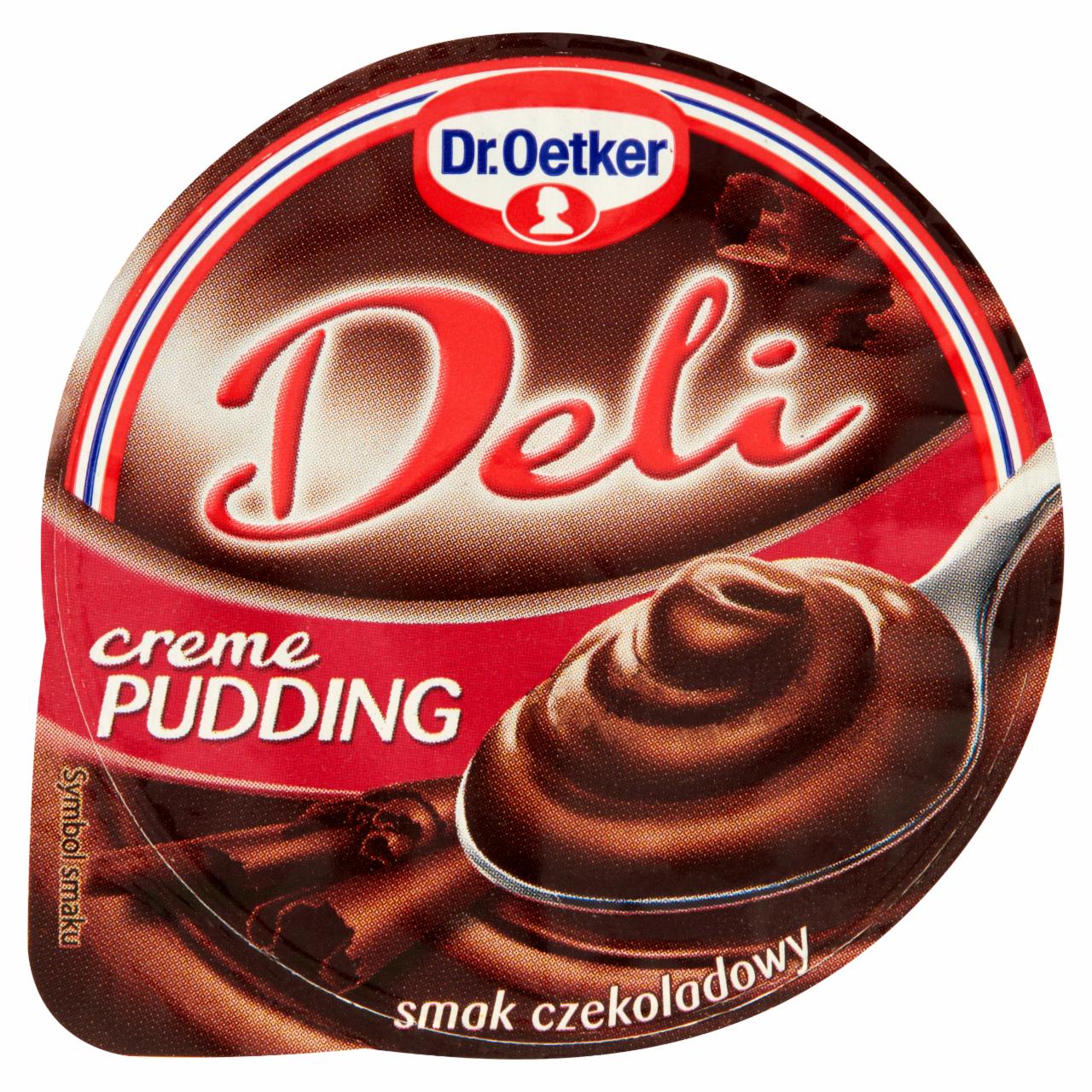 Zdjęcia - Dr. Oetker Deli Kremowy pudding o smaku czekoladowym 130 g