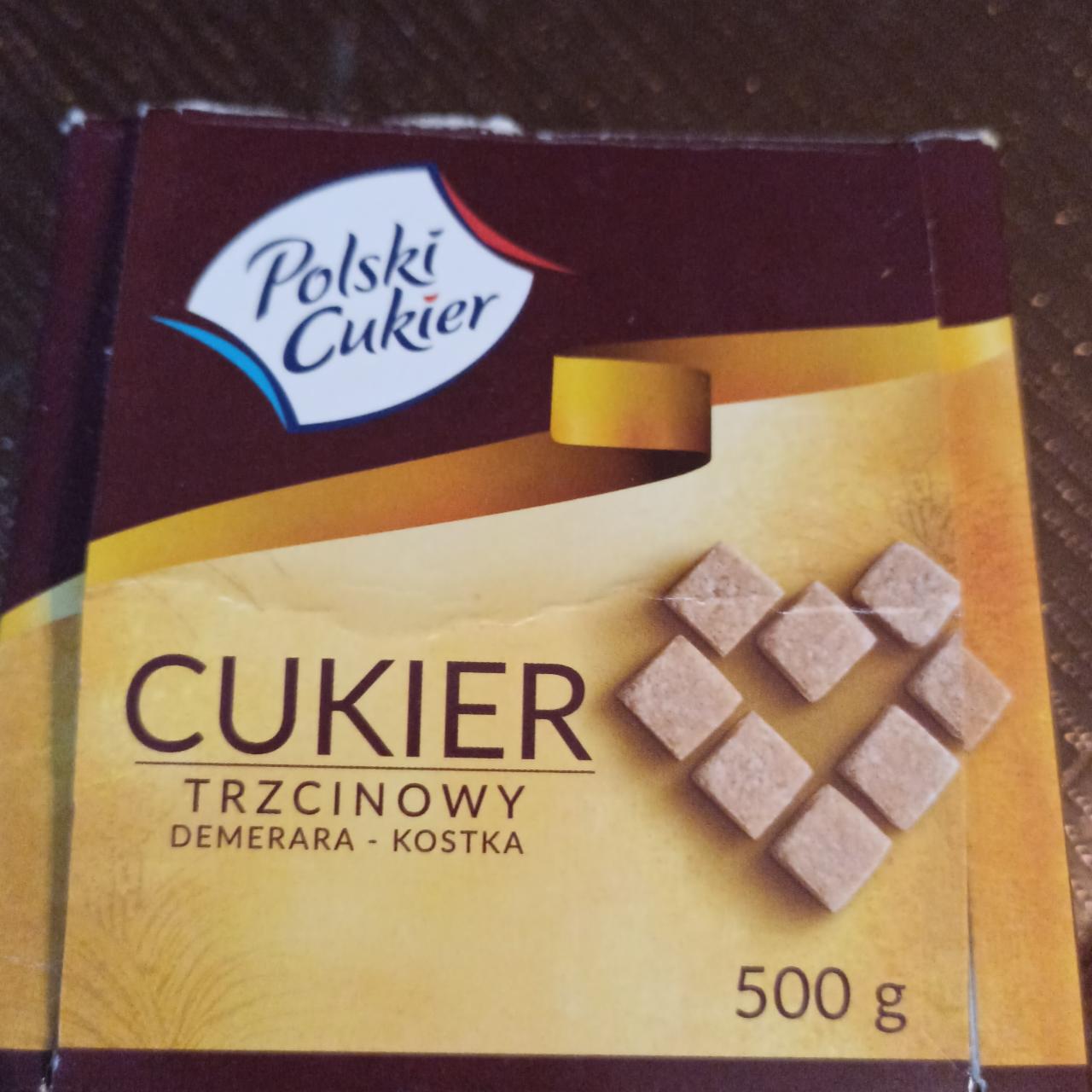 Zdjęcia - Polski Cukier Cukier trzcinowy Demerara kostka 500 g