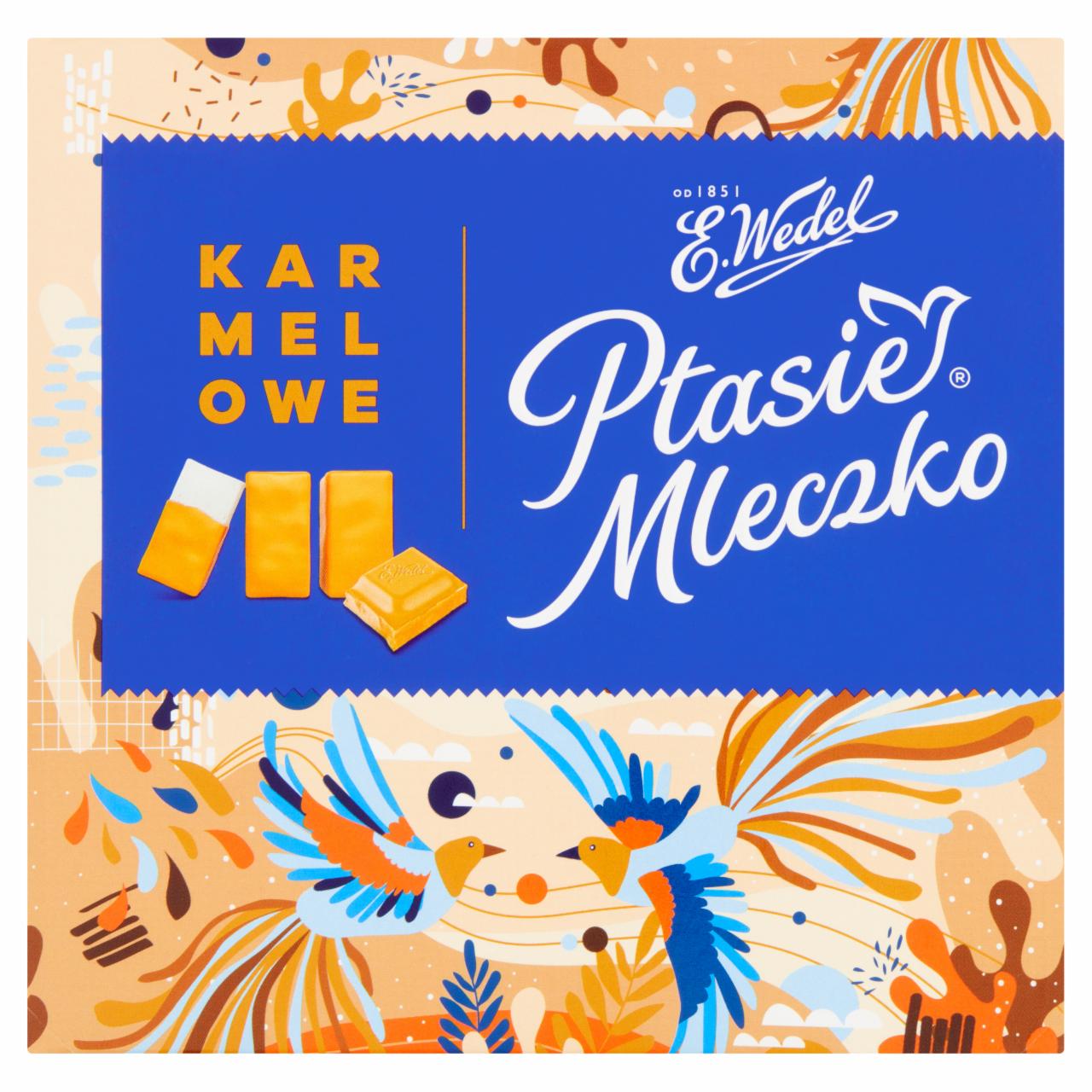 Zdjęcia - E. Wedel Ptasie Mleczko karmelowe 380 g