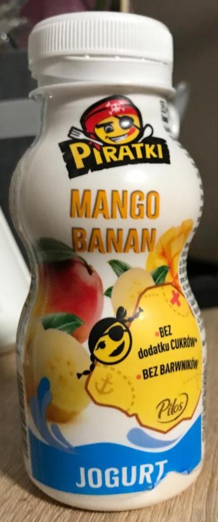 Zdjęcia - Jogurt Mango Banan Piratki
