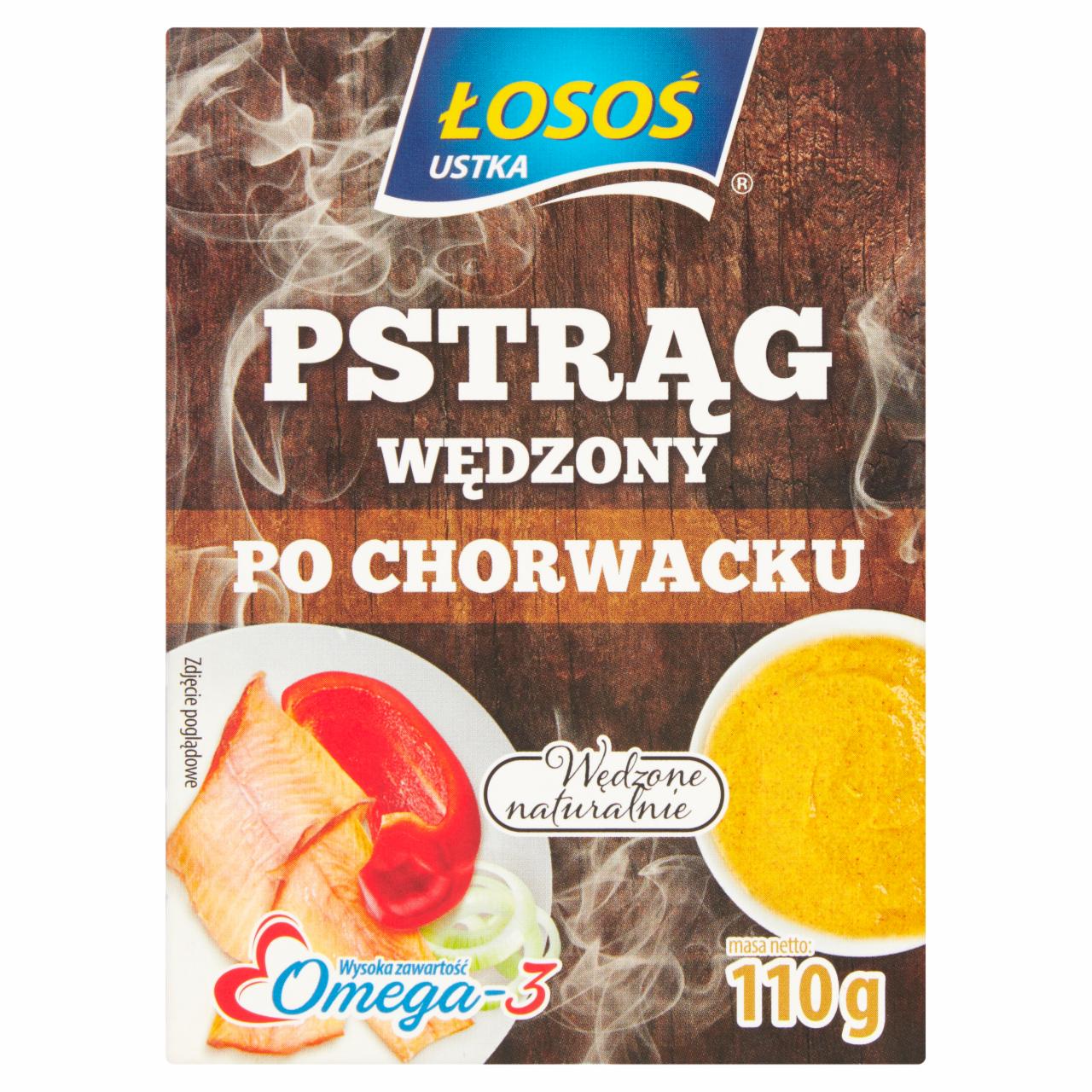 Zdjęcia - Łosoś Ustka Pstrąg wędzony po chorwacku 110 g