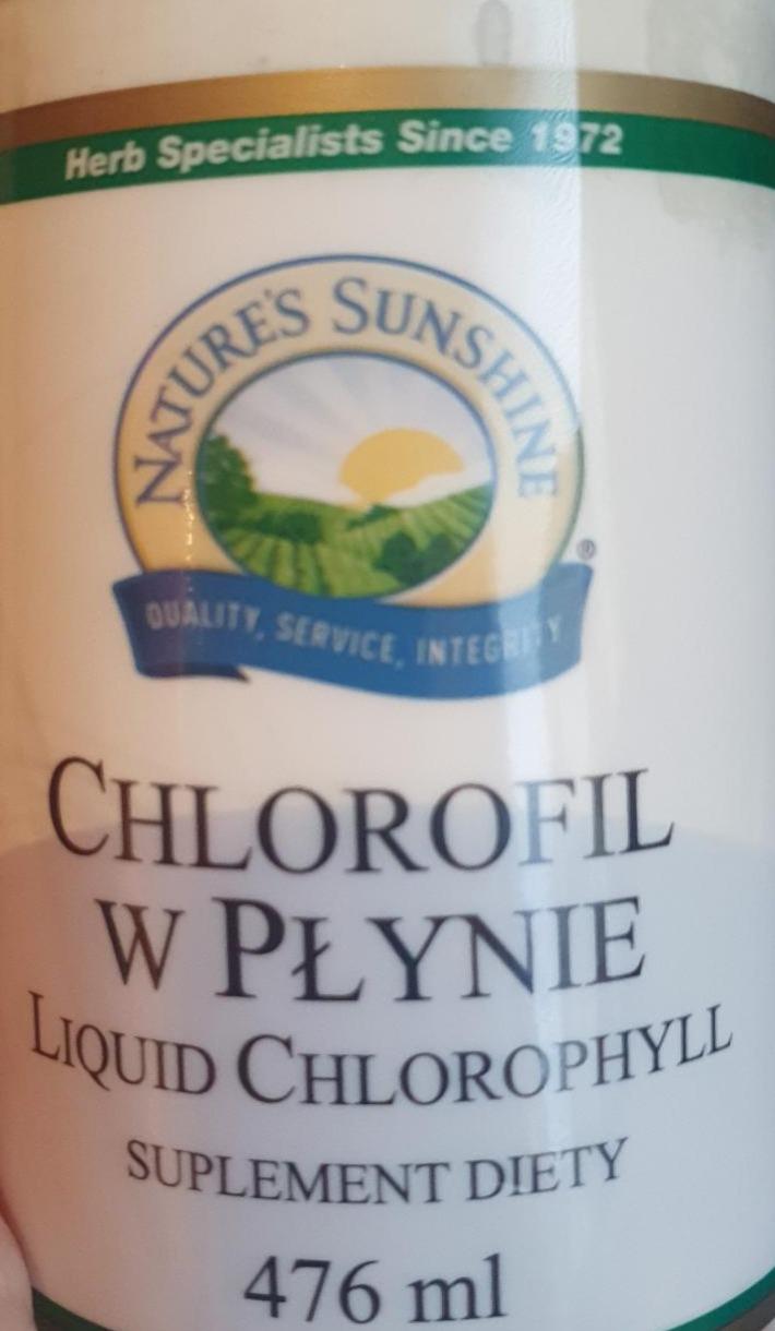 Zdjęcia - chlorofil w płynie Nature's sunshine