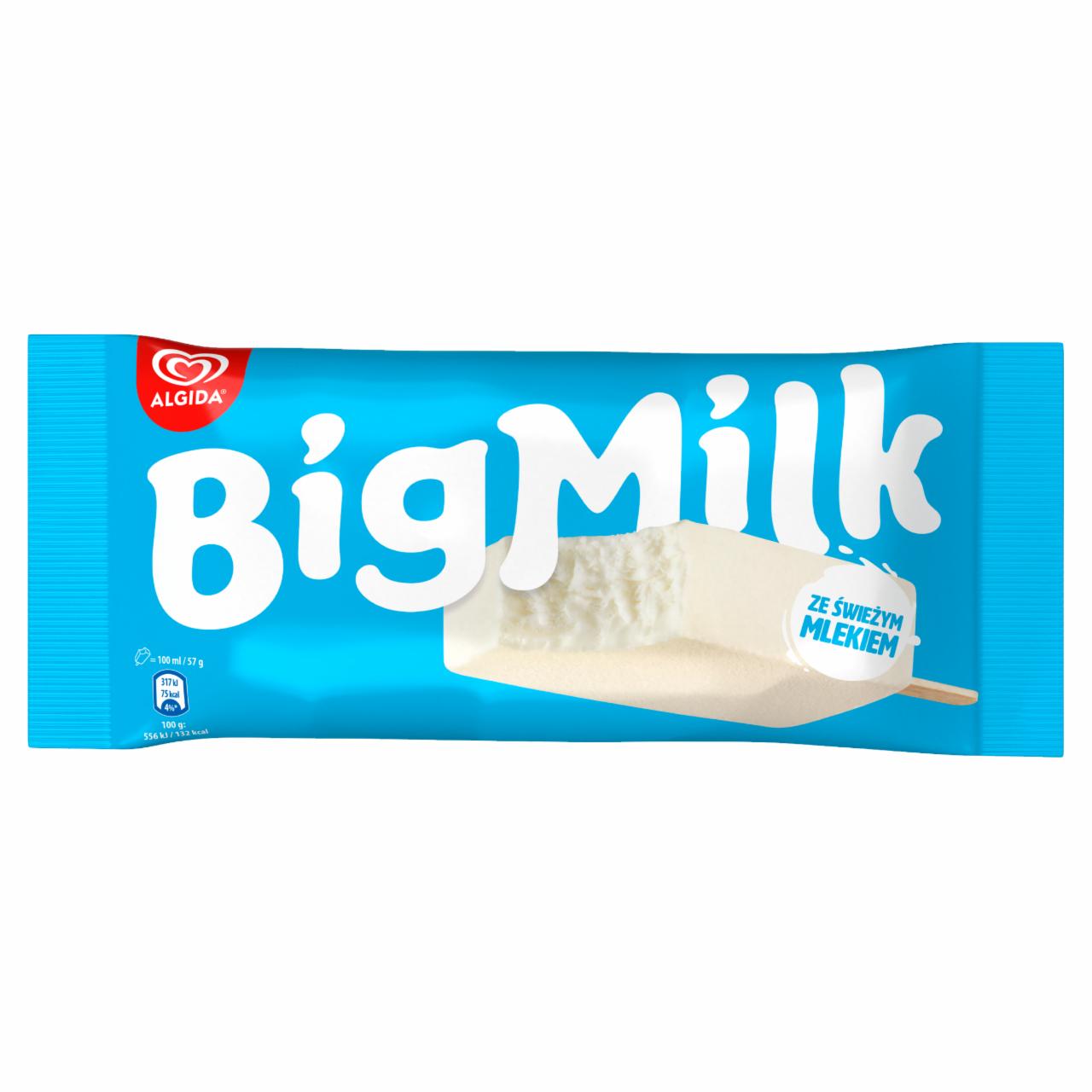 Zdjęcia - Big Milk Lody o smaku śmietankowo waniliowym 100 ml Algida