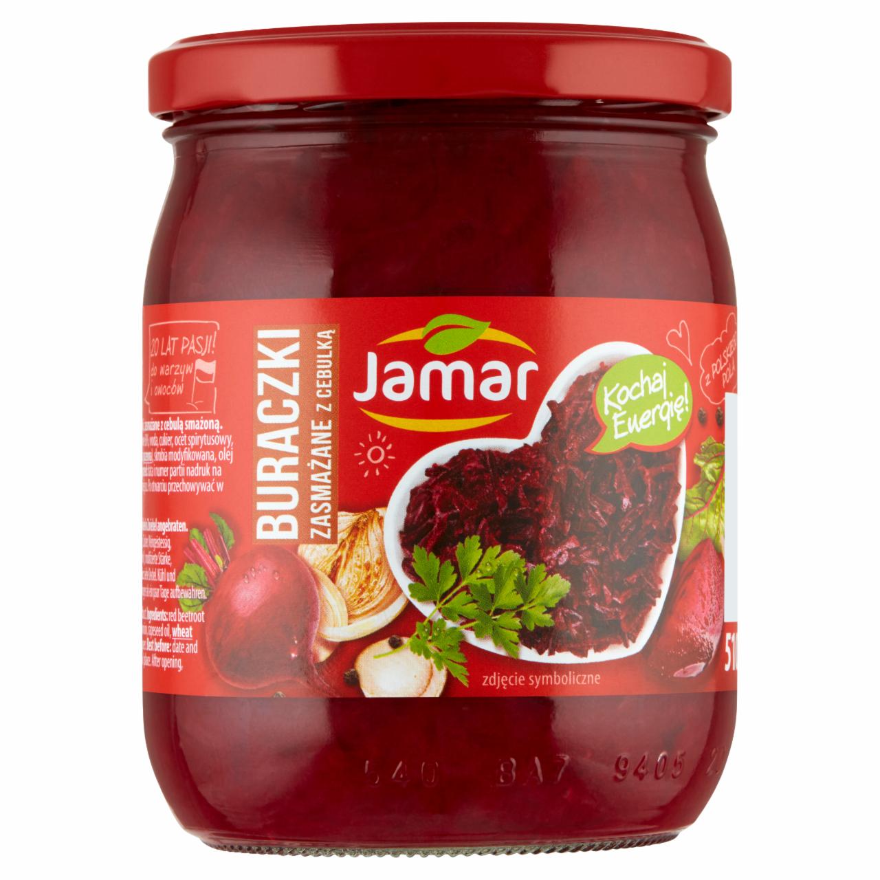 Zdjęcia - Jamar Buraczki zasmażane z cebulką 510 g