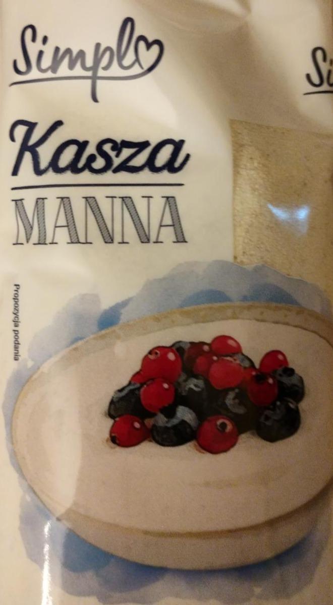 Zdjęcia - Kasza manna Simple