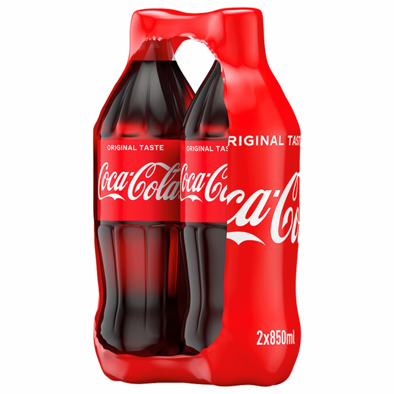 Zdjęcia - Coca-Cola Napój gazowany 2 x 850 ml