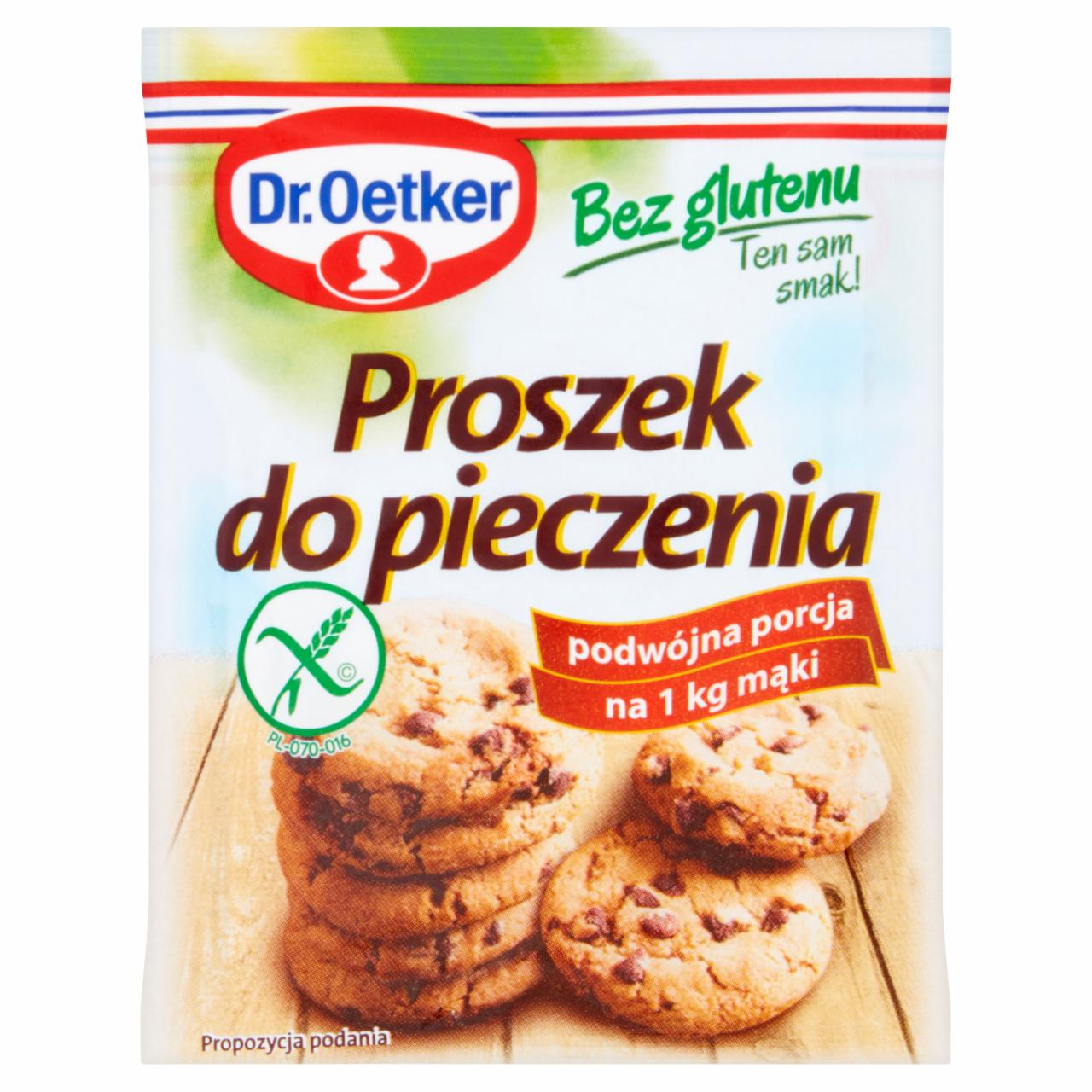 Zdjęcia - Dr. Oetker Proszek do pieczenia bez glutenu 30 g