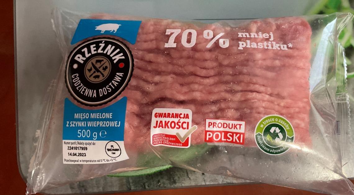 Zdjęcia - Mięso mielone z szynki wieprzowej Rzeźnik