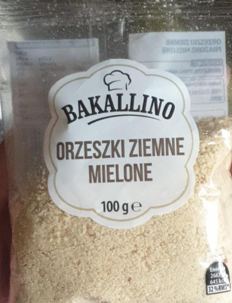 Zdjęcia - Orzeszki ziemne mielone Bakallino