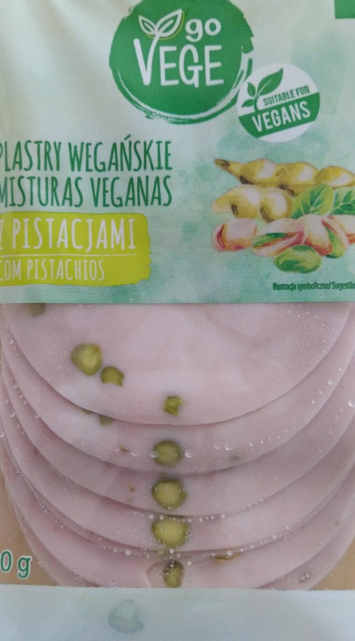 Zdjęcia - Plastry wegańskie z pistacjami go vege