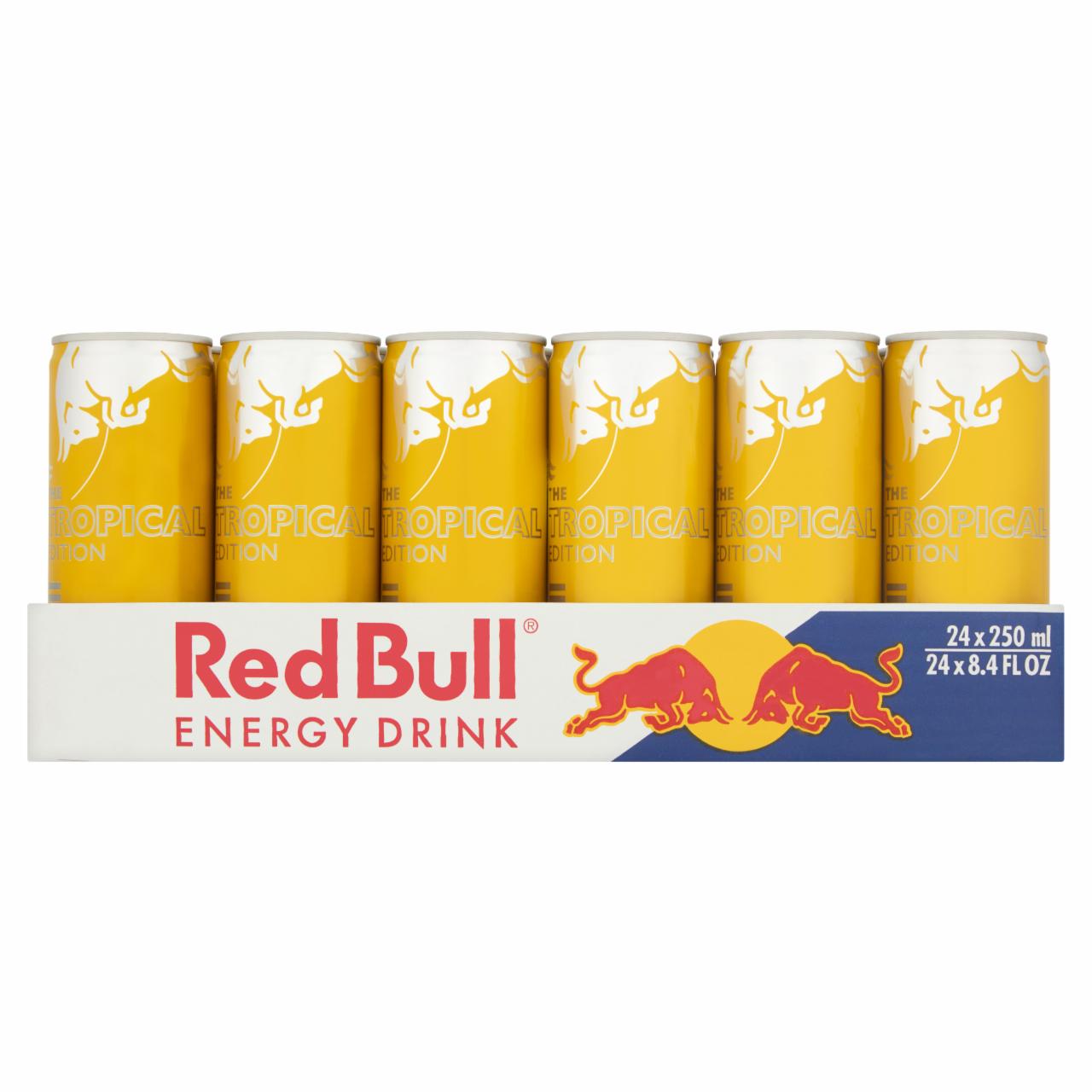 Zdjęcia - Red Bull Owoce tropikalne Napój energetyczny 24 x 250 ml