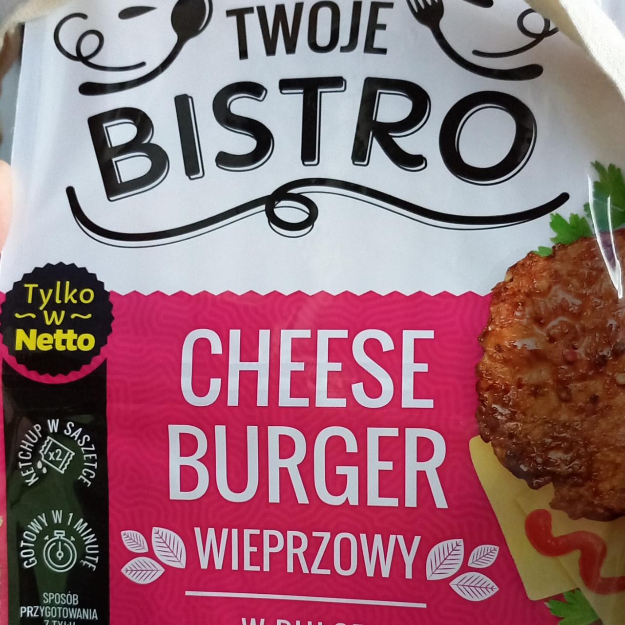 Zdjęcia - cheese burger wieprzowy Twoje Bistro