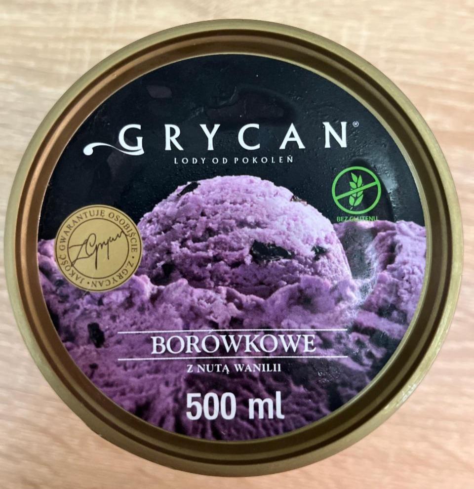 Zdjęcia - Grycan Lody borówkowe 500 ml