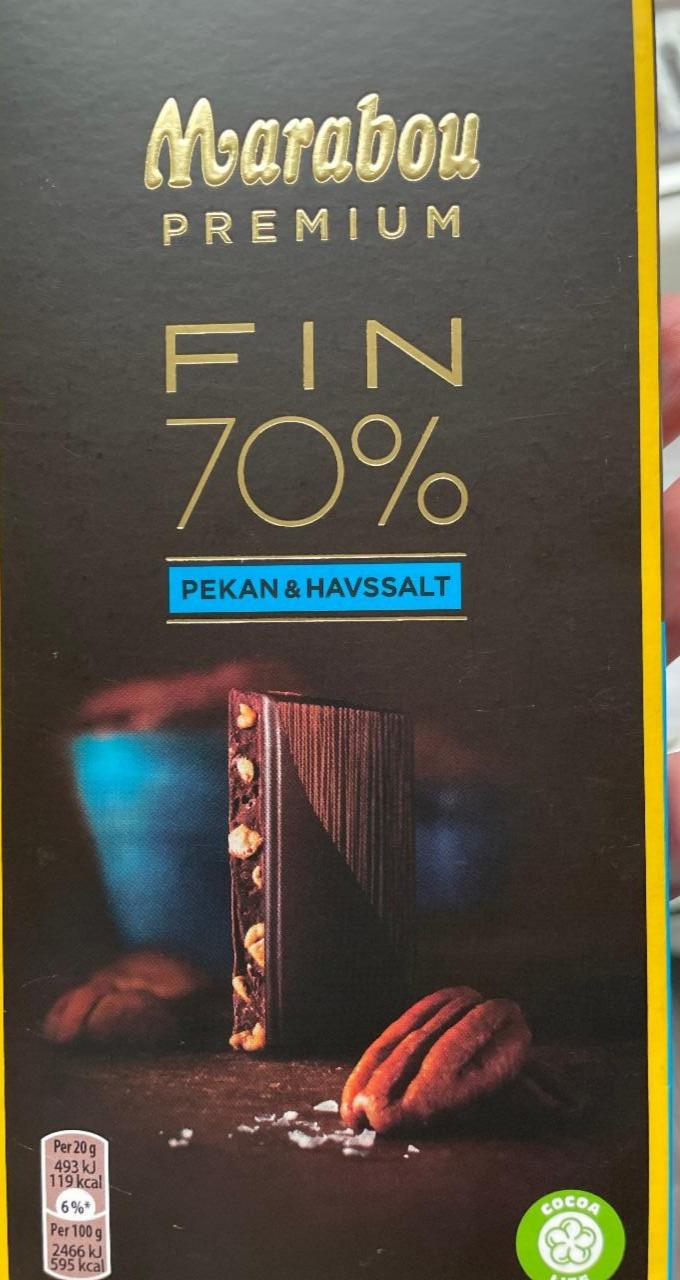Zdjęcia - Fin 70% pekan & havssalt Marabou Premium