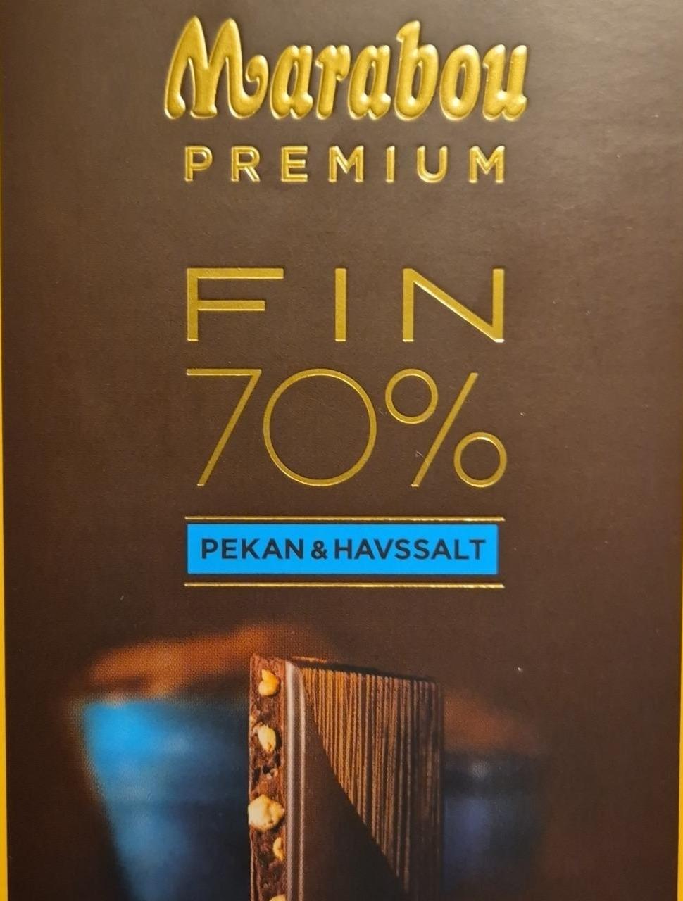Zdjęcia - Fin 70% pekan & havssalt Marabou Premium