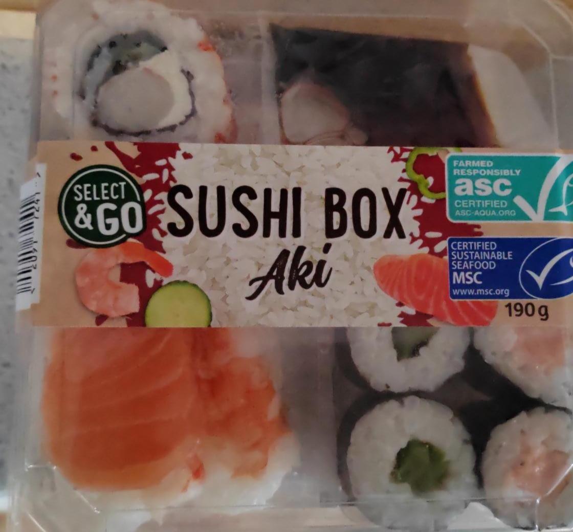 Zdjęcia - sushi box Aki select&go