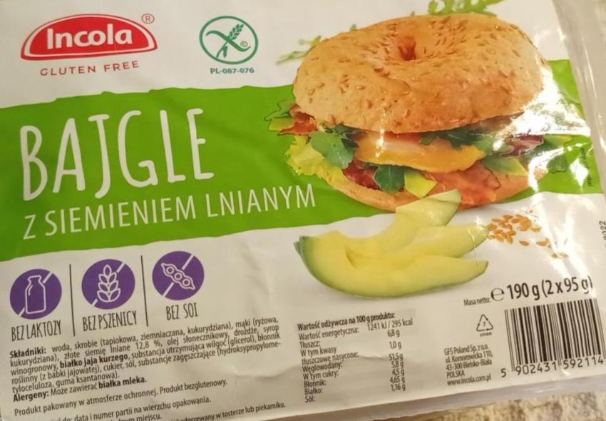 Zdjęcia - Incola Bajgle z siemieniem lnianym