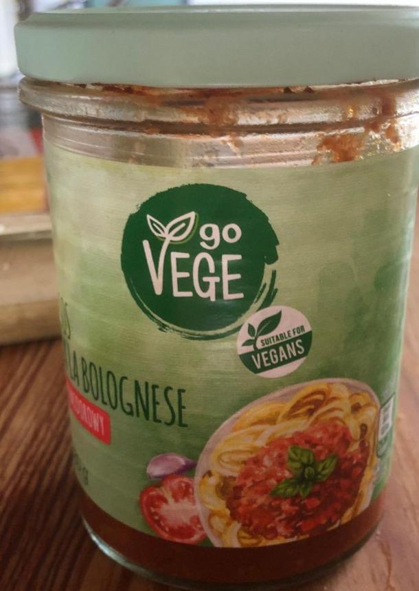 Zdjęcia - sos A’La Bolognese pomidorowy go Vege