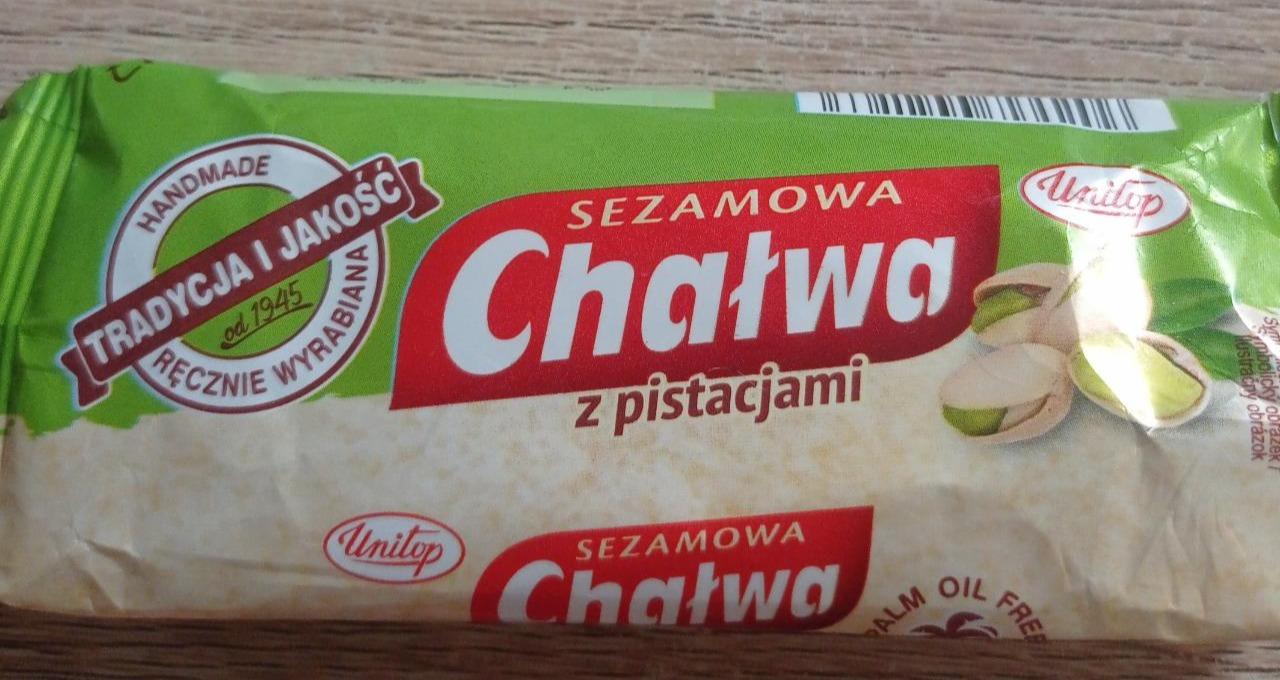 Zdjęcia - Chałwa sezamowa z pistacjami Unitop