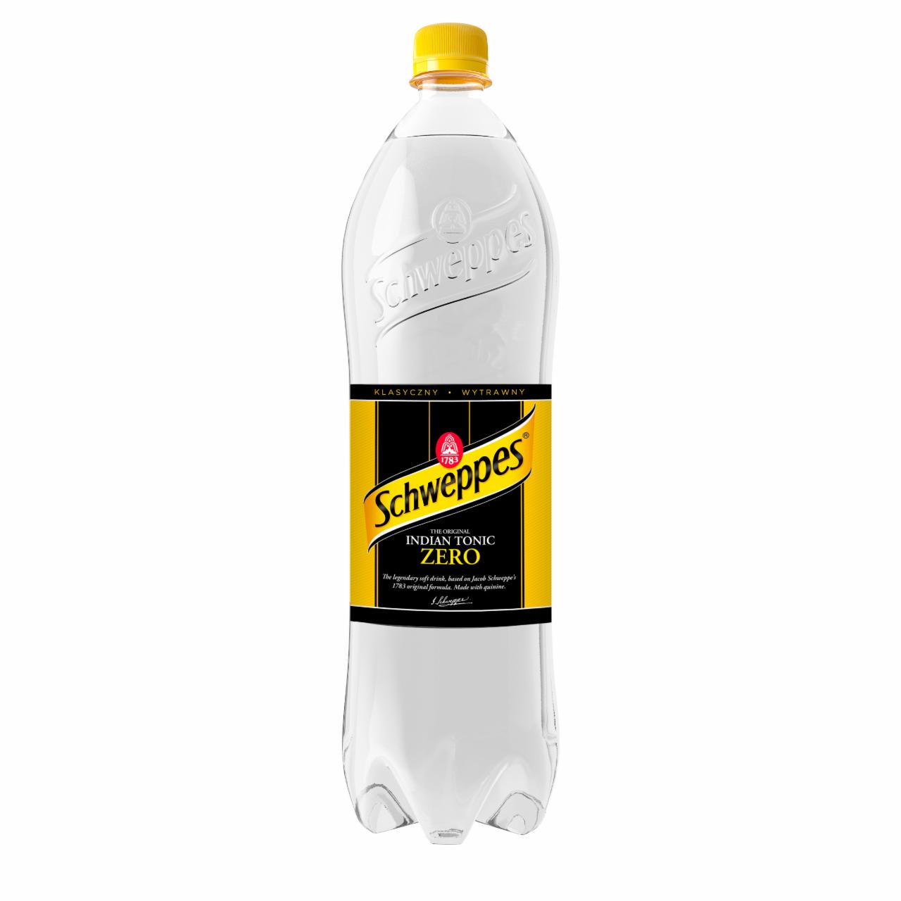 Zdjęcia - Schweppes Indian Tonic Zero Napój gazowany 1,4 l