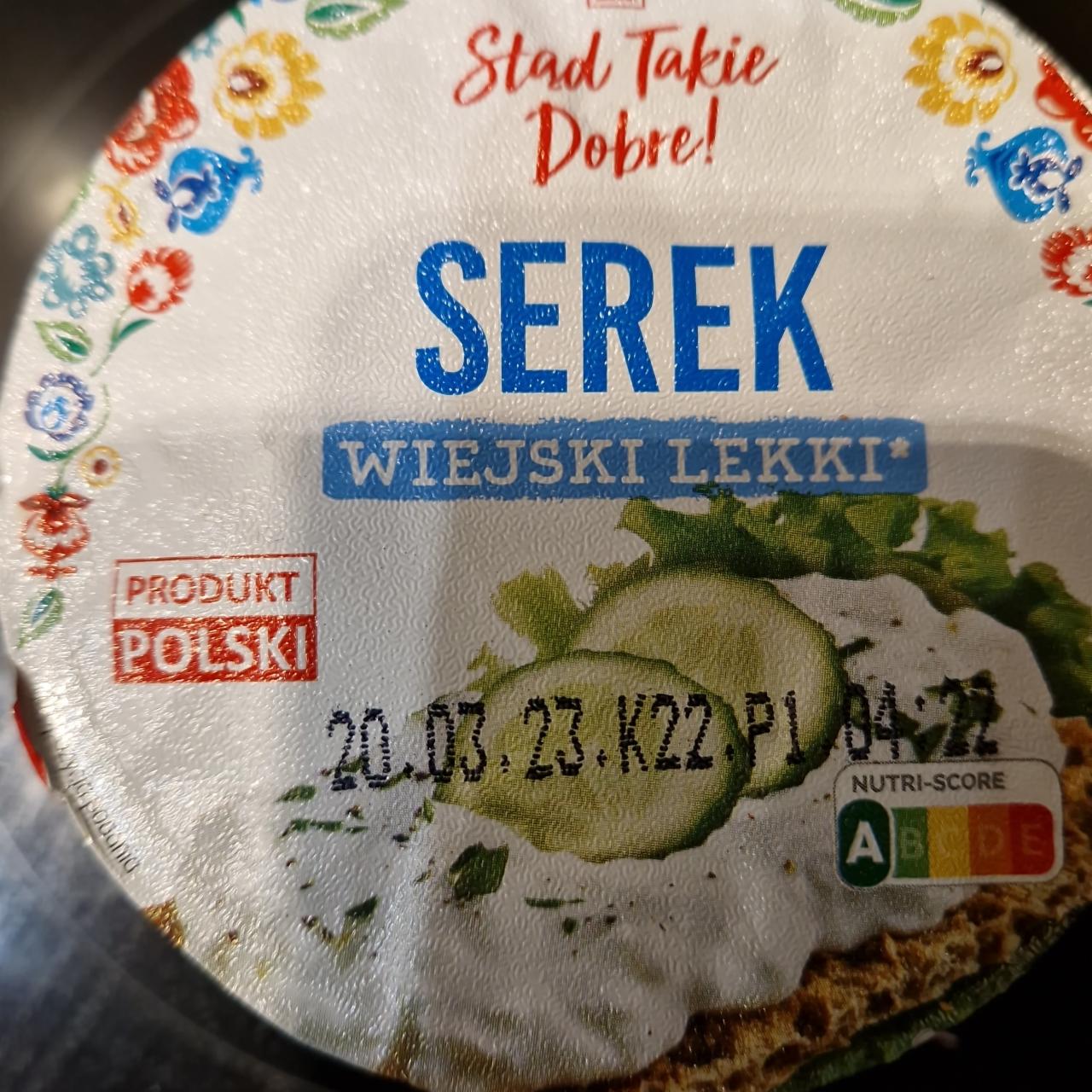 Zdjęcia - serek wiejski lekki Stąd takie dobre