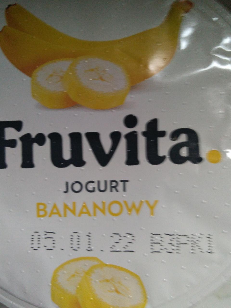 Zdjęcia - jogurt bananowy Fruvita