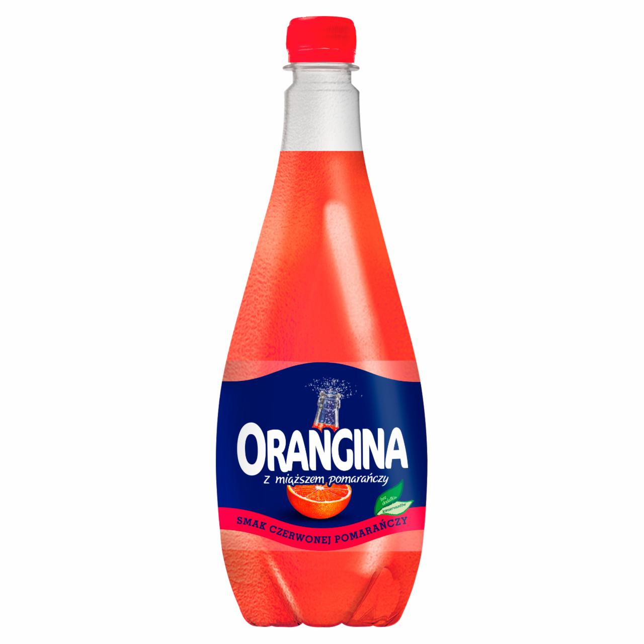Zdjęcia - Orangina Original Napój gazowany smak czerwonej pomarańczy 0,9 l