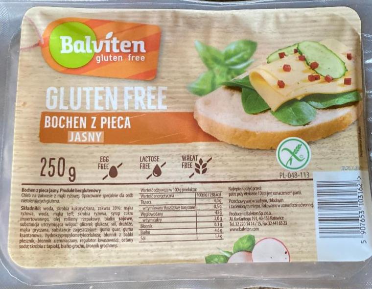 Zdjęcia - Gluten free bochen z pieca Jasny Balviten