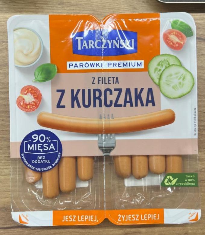 Zdjęcia - Parówki Premium z fileta z kurczaka Tarczyński