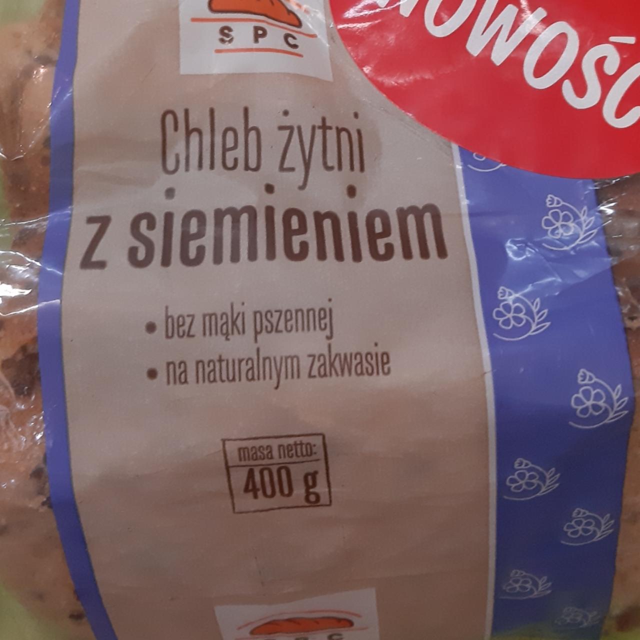 Zdjęcia - Chleb żytni z siemieniem SPC