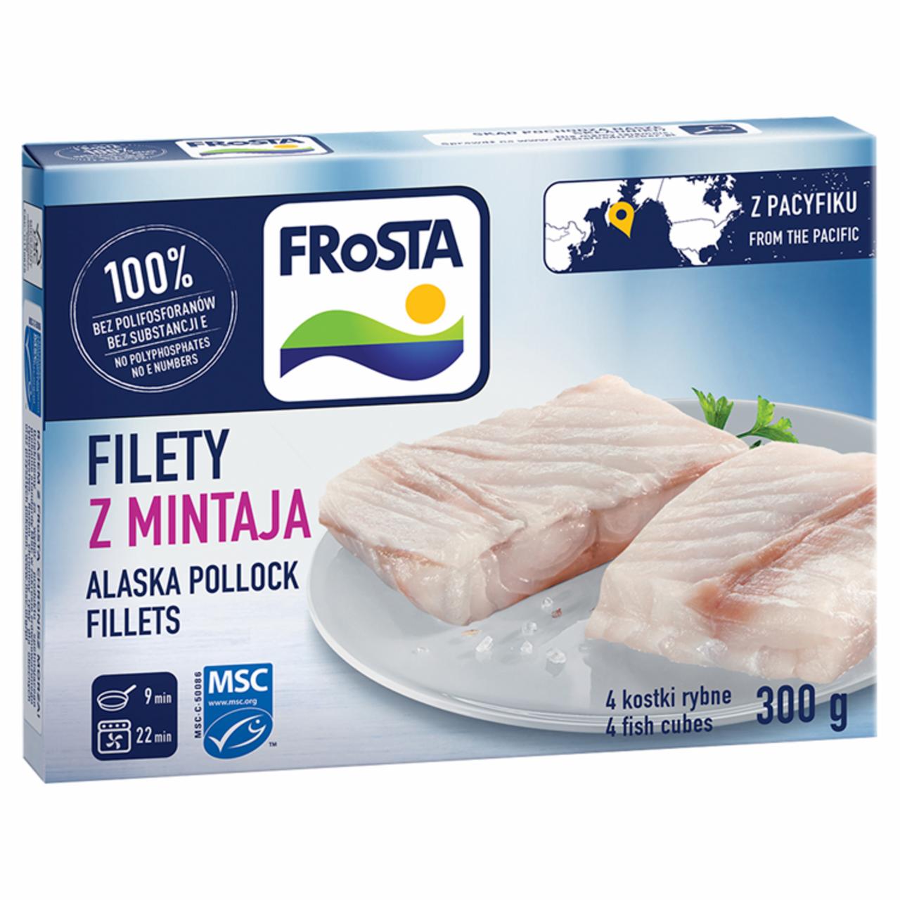 Zdjęcia - FRoSTA Filety z mintaja 300 g (4 sztuki)