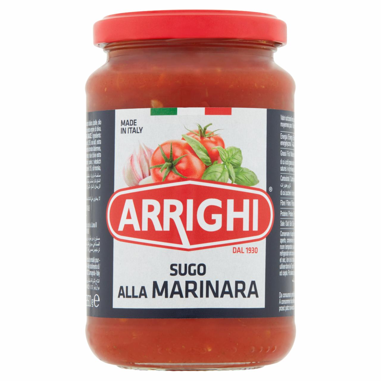 Zdjęcia - Arrighi Sos pomidorowy marinara 350 g
