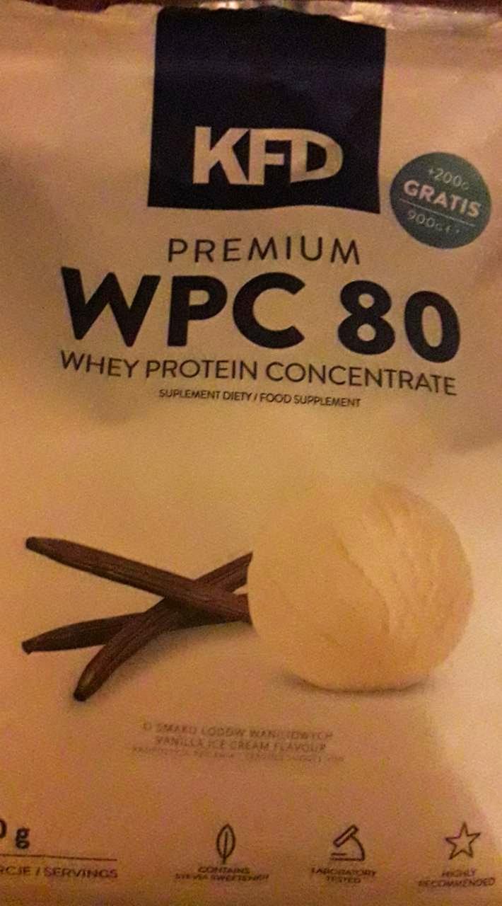 Zdjęcia - Premium WPC80 whey proteine concentrate KFD
